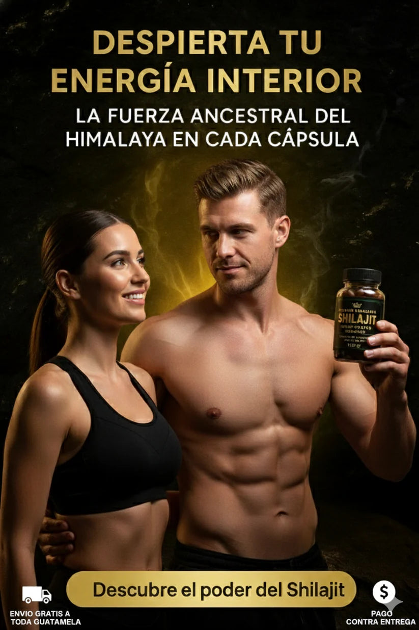 Gomitas de Shilajit para Hombres | Energía, Testosterona y Rendimiento Natural